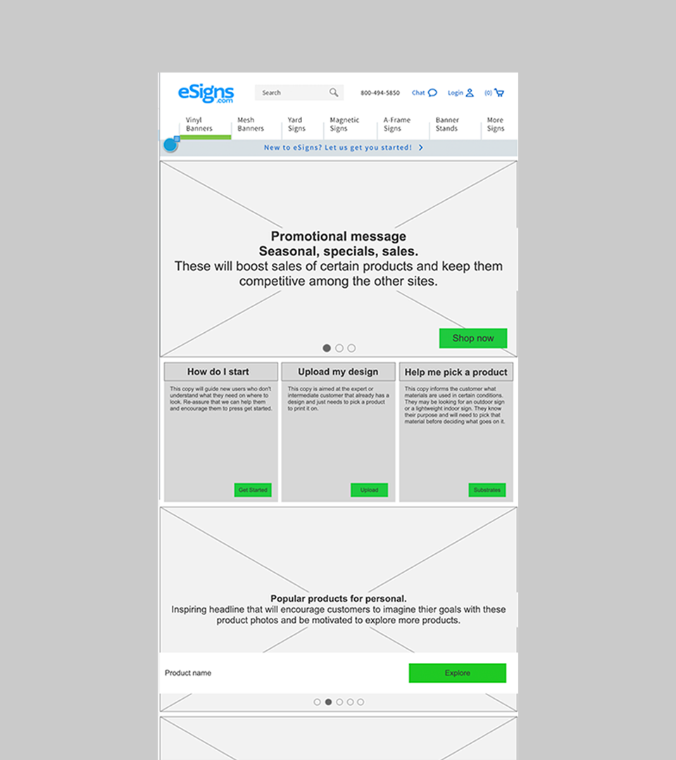 Homepage content strategy 3